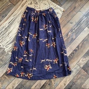 Vintage Western Diane Von Furstenberg Skirt Sz 8